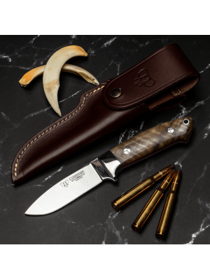 CUCHILLO HUNTING AKELEY CUDEMAN NOGAL 254-G